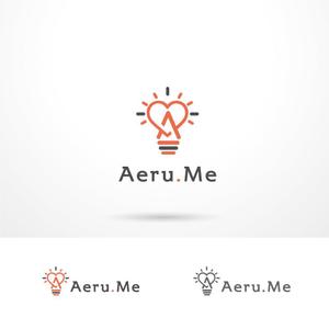 O-tani24 (sorachienakayoshi)さんの少し憧れな人と会えるマッチングサイト「Aeru.me」のロゴへの提案