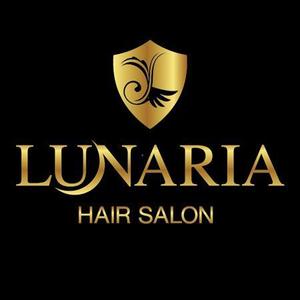 さんの「LUNARIA HAIR SALON」のロゴ作成への提案