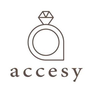 さんのジュエリーブランド　accesy のロゴへの提案