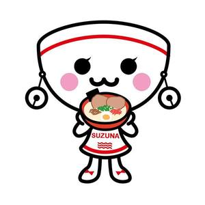 ISSOKU (kazunori131)さんの店舗名「会津・喜多方らーめん愛絆（すずな）」らーめんのキャラクターデザインへの提案