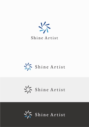 DeeDeeGraphics (DeeDeeGraphics)さんの金融・不動産関係　「Shine Artist」の ロゴへの提案