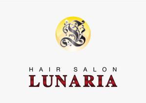 design_studio_be (design_studio_be)さんの「LUNARIA HAIR SALON」のロゴ作成への提案