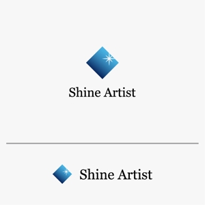 baku_modokiさんの金融・不動産関係　「Shine Artist」の ロゴへの提案