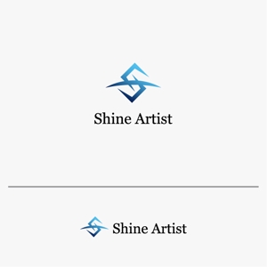 baku_modokiさんの金融・不動産関係　「Shine Artist」の ロゴへの提案