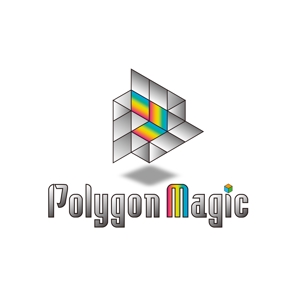 ideahiroさんの「ポリゴンマジック株式会社」のロゴ作成への提案