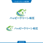 queuecat (queuecat)さんのハッピークリーン松江　の　ロゴ　　への提案