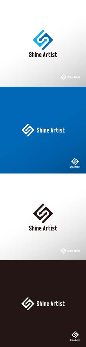 doremi (doremidesign)さんの金融・不動産関係　「Shine Artist」の ロゴへの提案