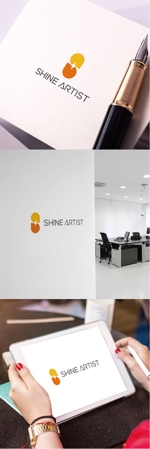 chpt.z (chapterzen)さんの金融・不動産関係　「Shine Artist」の ロゴへの提案
