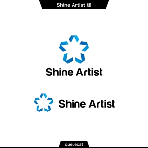 queuecat (queuecat)さんの金融・不動産関係　「Shine Artist」の ロゴへの提案