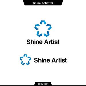 queuecat (queuecat)さんの金融・不動産関係　「Shine Artist」の ロゴへの提案