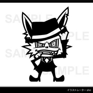 syow（イラスト・キャラデザなど） (n_sho)さんの車のパーツブランド「GAMBIT」うさぎのキャラクターデザインへの提案