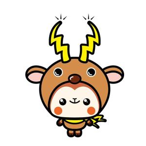 iknow (inoue_mistue)さんの【当選報酬16万円】シカの被り物をしたサルのキャラクターデザインコンペへの提案