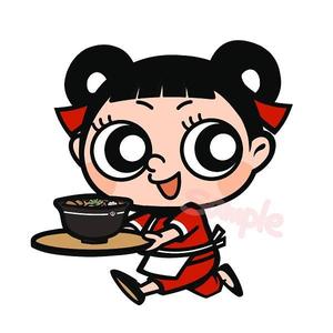 かる (karumera)さんの店舗名「会津・喜多方らーめん愛絆（すずな）」らーめんのキャラクターデザインへの提案