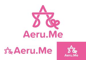 TRdesign (takaray)さんの少し憧れな人と会えるマッチングサイト「Aeru.me」のロゴへの提案