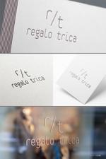 pTree LABO (torch_tree)さんの美容室「regalo  trica 」のロゴへの提案