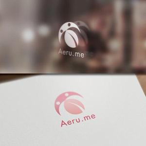 BKdesign (late_design)さんの少し憧れな人と会えるマッチングサイト「Aeru.me」のロゴへの提案
