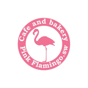 j-design (j-design)さんのcafé & bakery 「Pink Flamingo.sw」の ロゴへの提案