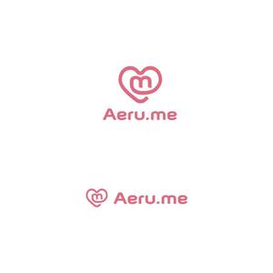  K-digitals (K-digitals)さんの少し憧れな人と会えるマッチングサイト「Aeru.me」のロゴへの提案