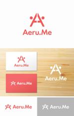 y2design (yamana_design)さんの少し憧れな人と会えるマッチングサイト「Aeru.me」のロゴへの提案