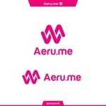queuecat (queuecat)さんの少し憧れな人と会えるマッチングサイト「Aeru.me」のロゴへの提案