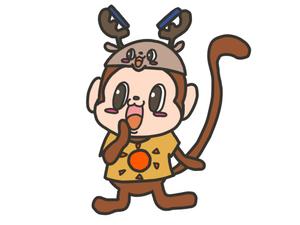 nanami (ringototamago)さんの【当選報酬16万円】シカの被り物をしたサルのキャラクターデザインコンペへの提案