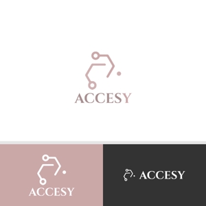 viracochaabin ()さんのジュエリーブランド　accesy のロゴへの提案