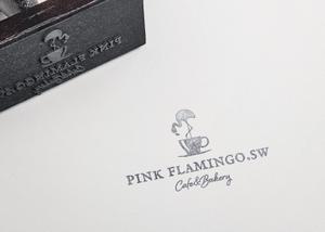 D0917 (D0917)さんのcafé & bakery 「Pink Flamingo.sw」の ロゴへの提案