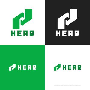themisably ()さんの新会社「HeaR.Inc」のロゴへの提案