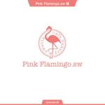 queuecat (queuecat)さんのcafé & bakery 「Pink Flamingo.sw」の ロゴへの提案