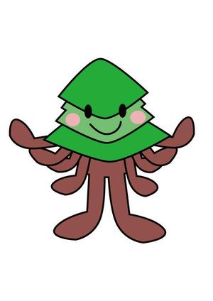 にわとりプロダクション (sachikochan)さんの杉の木のキャラクター制作への提案