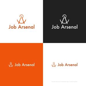 themisably ()さんの人材会社　「Job Arsenal」のロゴです。への提案
