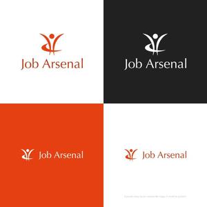 themisably ()さんの人材会社　「Job Arsenal」のロゴです。への提案