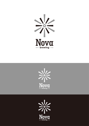 HAREAME (hareame)さんのビール＆ワイン醸造所「Nova Brewing Company」のロゴ制作への提案