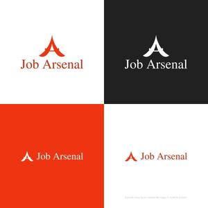 themisably ()さんの人材会社　「Job Arsenal」のロゴです。への提案