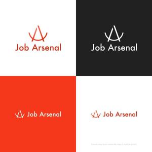 themisably ()さんの人材会社　「Job Arsenal」のロゴです。への提案