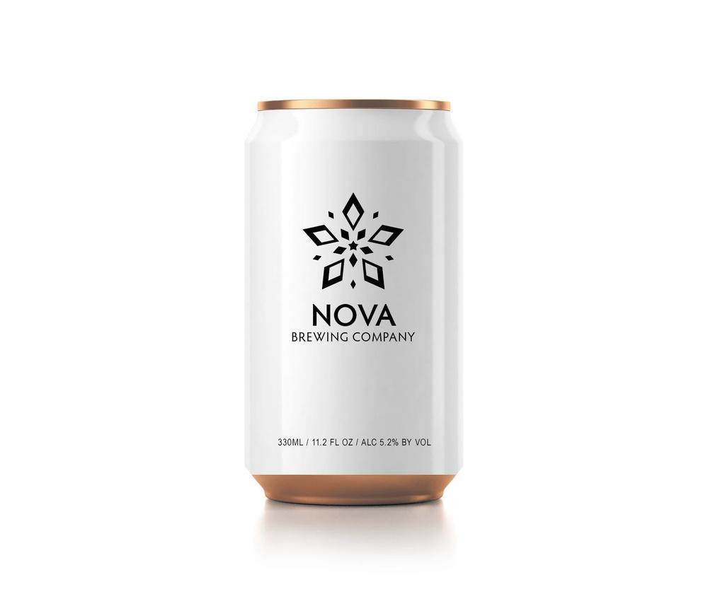 ビール＆ワイン醸造所「Nova Brewing Company」のロゴ制作