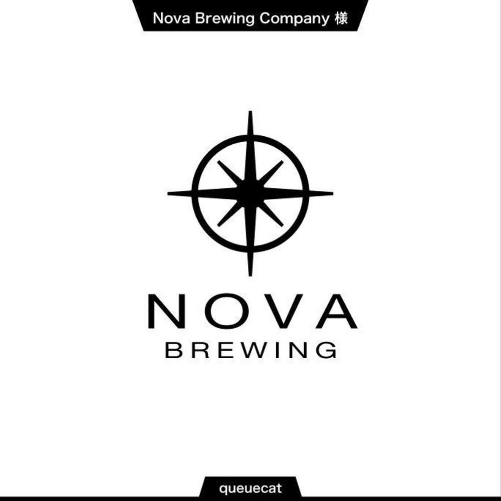 ビール＆ワイン醸造所「Nova Brewing Company」のロゴ制作