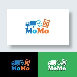 IandO (zen634)さんの引越し一括見積サイト「MoMo」のロゴへの提案