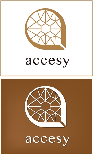 taki-5000 (taki-5000)さんのジュエリーブランド　accesy のロゴへの提案