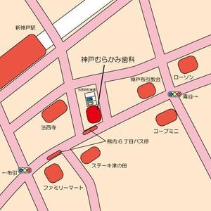 sakki (sakki1201)さんの医院 地図 簡略図の作成依頼への提案