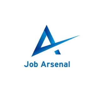 ADAT_design studio (adat1223)さんの人材会社　「Job Arsenal」のロゴです。への提案