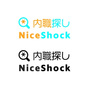 gou3 design (ysgou3)さんのポータルサイト「内職探し【NiceShock】」のロゴ作成への提案