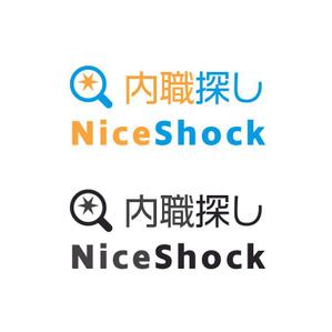 gou3 design (ysgou3)さんのポータルサイト「内職探し【NiceShock】」のロゴ作成への提案