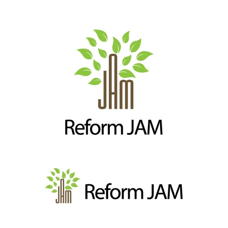 j-design (j-design)さんのリフォーム会社「Reform JAM」ロゴ制作への提案