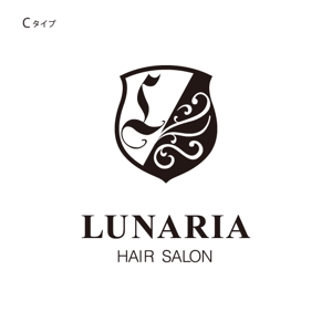 J wonder (J-wonder)さんの「LUNARIA HAIR SALON」のロゴ作成への提案