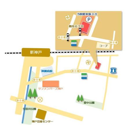 医院 地図 簡略図の作成依頼の依頼 外注 看板 のぼりデザインの仕事 副業 クラウドソーシング ランサーズ Id