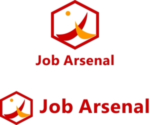 tomokichi ()さんの人材会社　「Job Arsenal」のロゴです。への提案