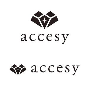 cambelworks (cambelworks)さんのジュエリーブランド　accesy のロゴへの提案