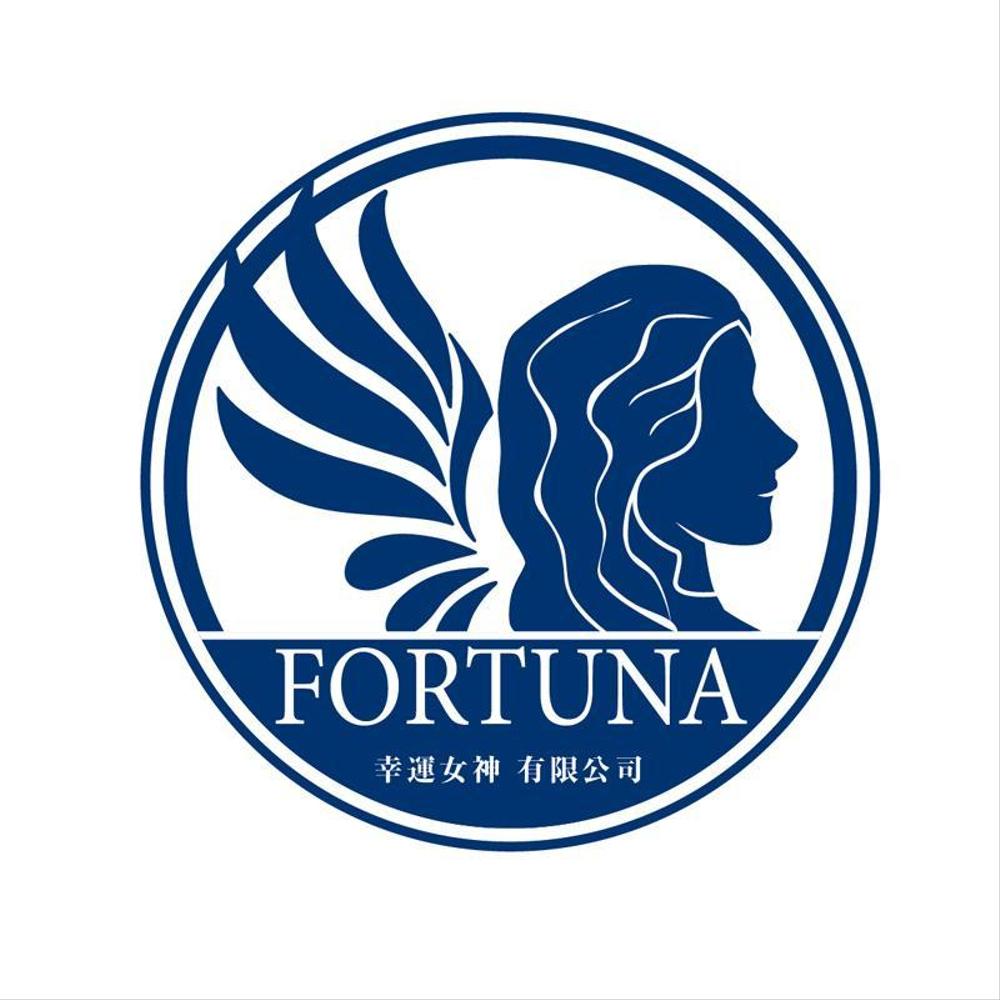 「FORTUNA（幸運の女神）」のロゴ作成