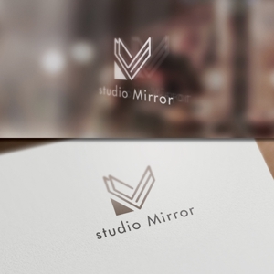 BKdesign (late_design)さんのマタニティ・ベビー写真専門スタジオ「studio Mirror」のロゴへの提案